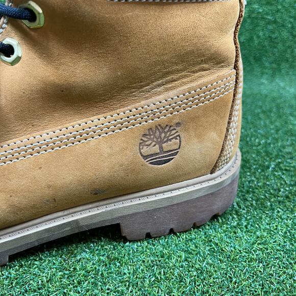 Timberland 6-Inch Premium Tan Nubuck Leather Waterproof Lace Up Boots Sz 6.5M main image 12